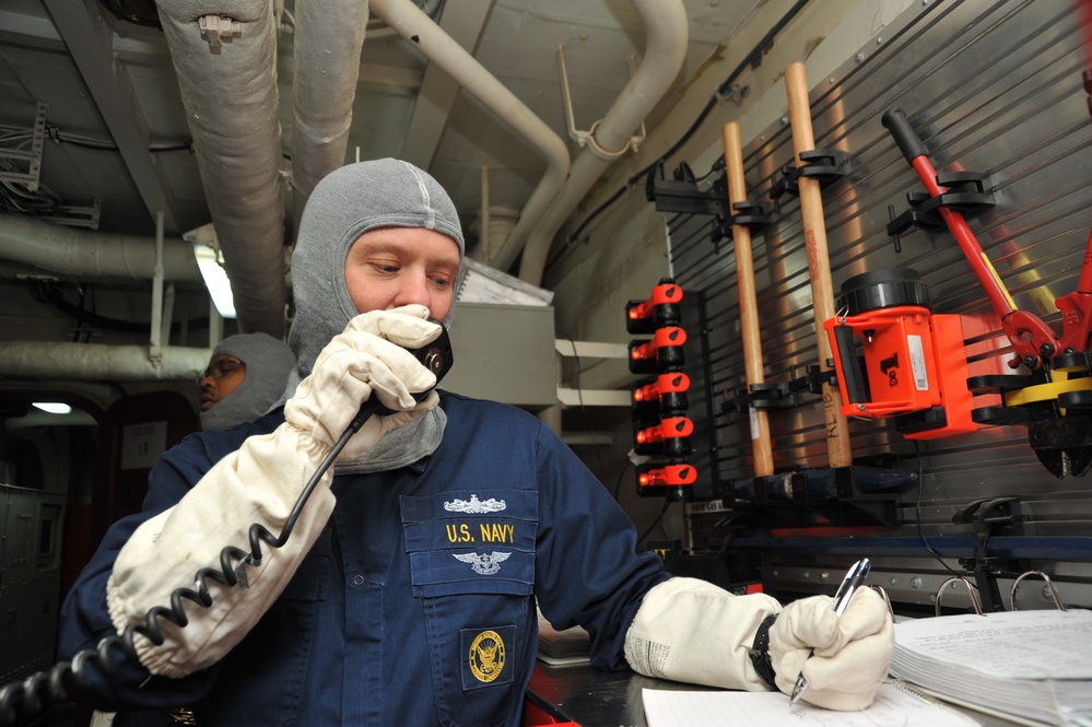 USS George H.W. Bush operations