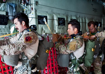 Marines, soldiers conduct static-line airborne training