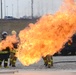 Civilian firefighters from US Army Garrison Ansbach Fire Department train