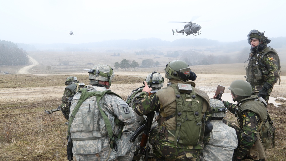 2nd Cavalry Regiment mission rehearsal exercise