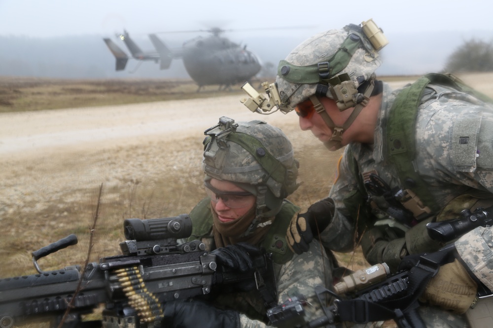 2nd Cavalry Regiment mission rehearsal exercise