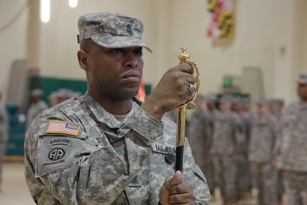 302nd Signal Battalion change of responsibility ceremony