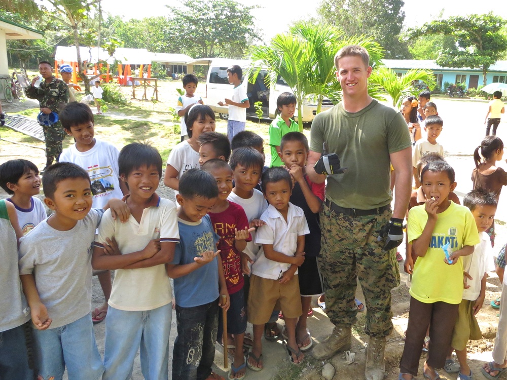 Marines build improve school, strengthen international relationships during Pacific Angel