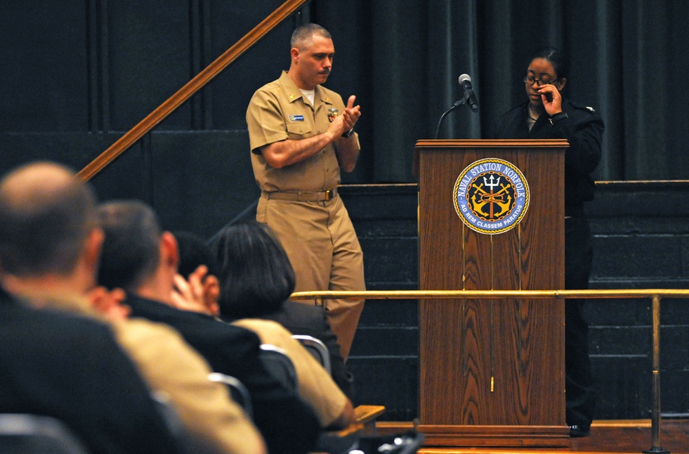 Naval Station Norfolk's observance of Woman's History Month