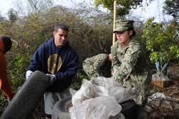 Reserve Seabees build community relations