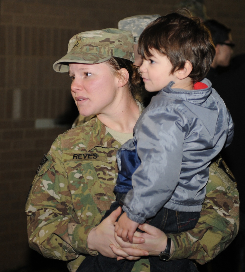 Welcome home 613th Movement Control Team