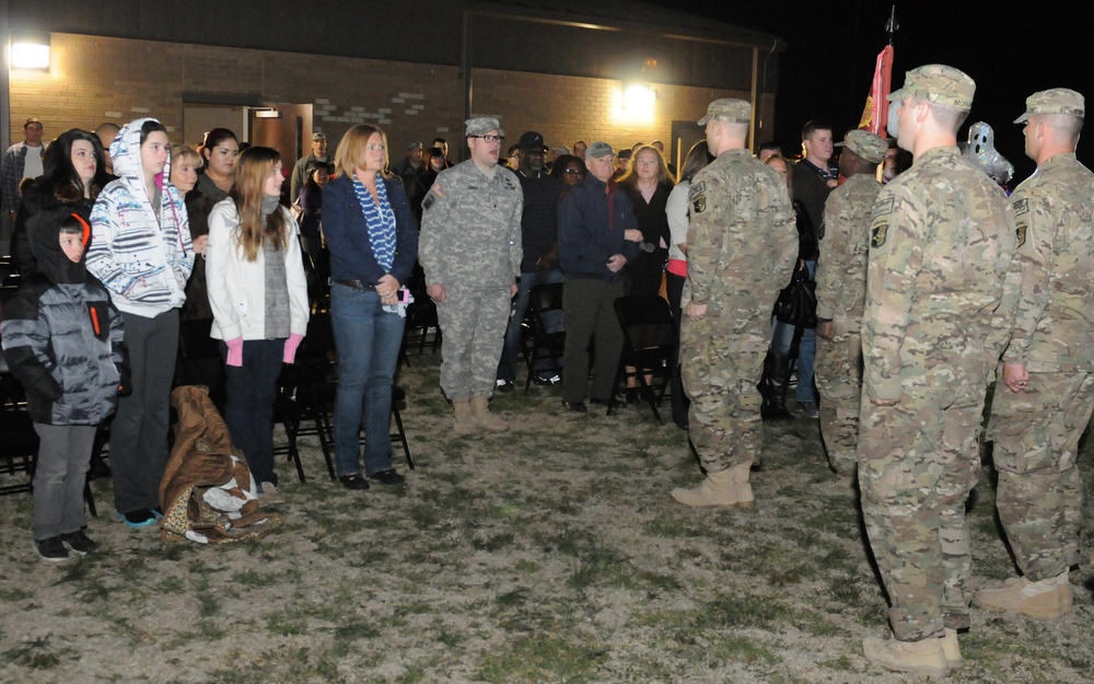 Welcome home 613th Movement Control Team