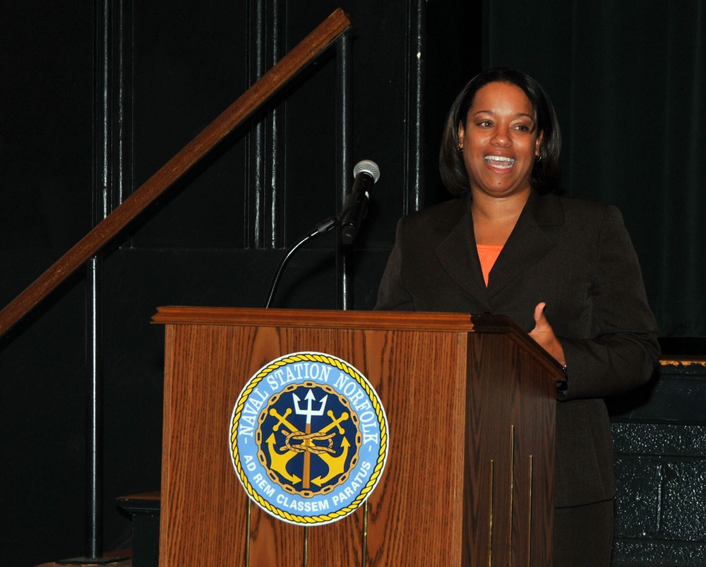 Naval Station Norfolk's observance of Woman's History Month