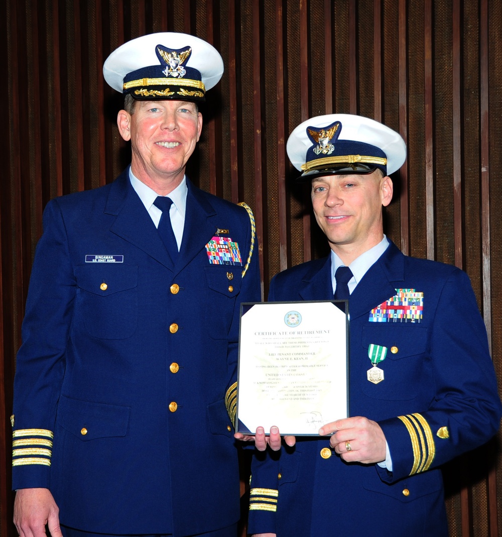 Coast Guardsman retires after 27 years of military service