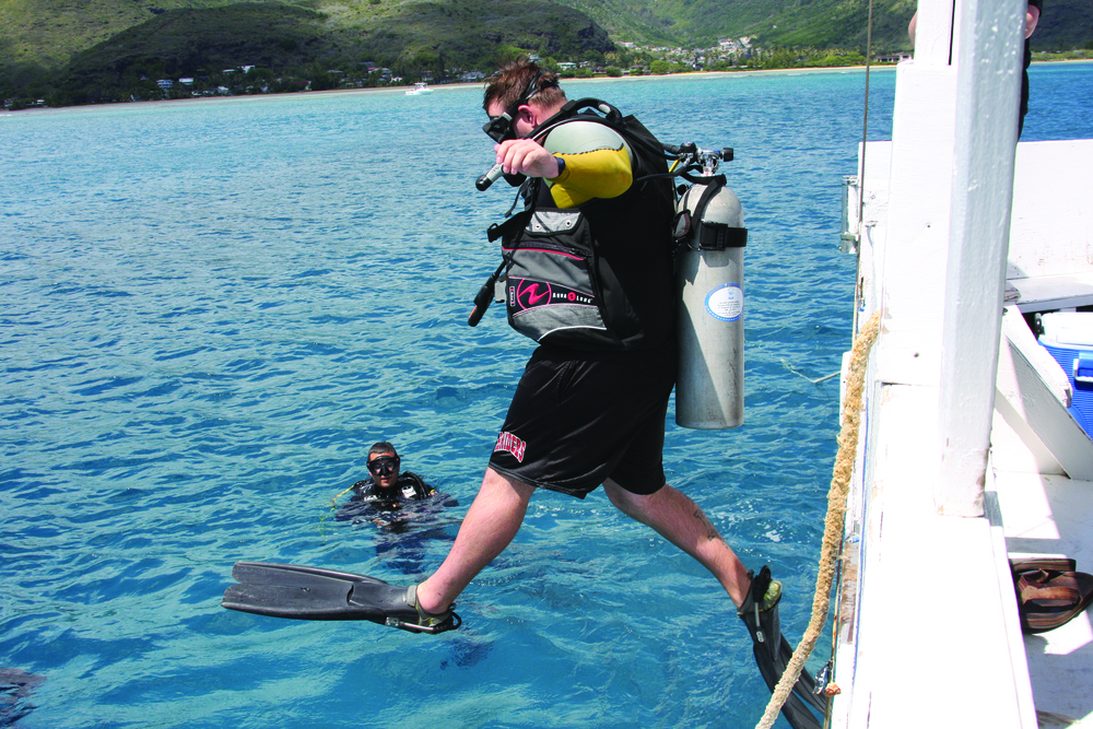 Marine environment benefits wounded warriors