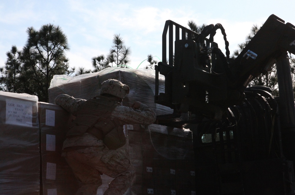Supply Marines use new system to distribute mission-critical items