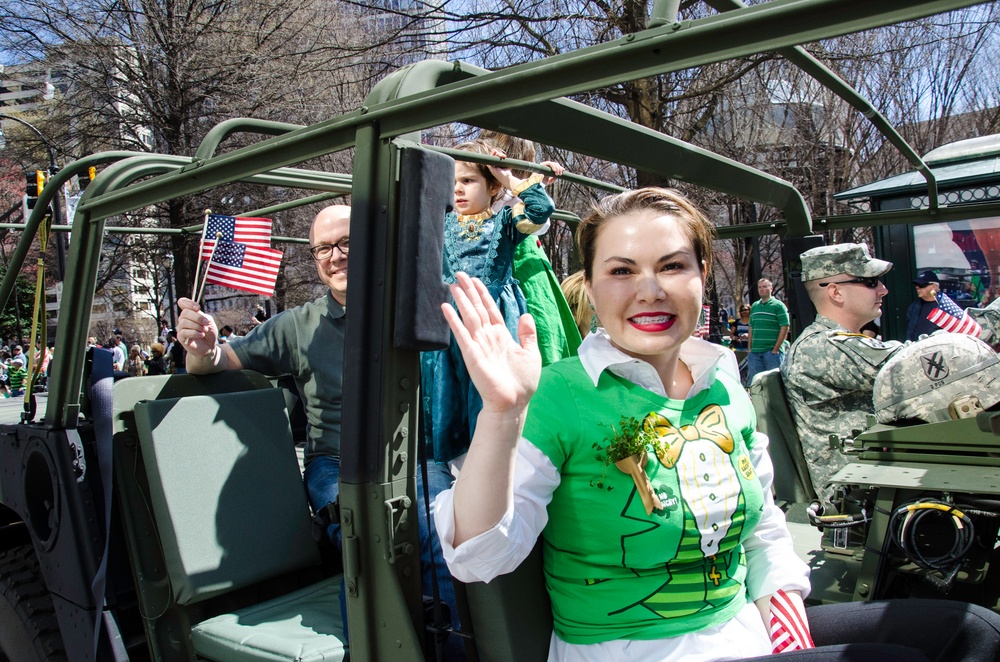 DVIDS News Atlanta St. Patrick’s Day Parade with wounded warriors