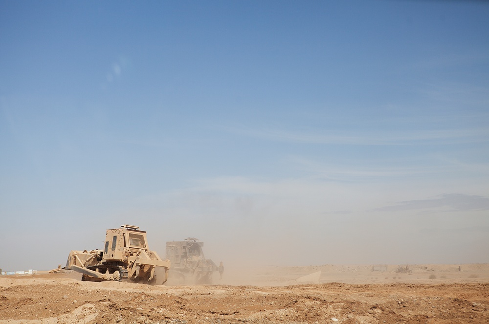 Maj. Gen. Miller visits Camp Dwyer and FOB Hanson