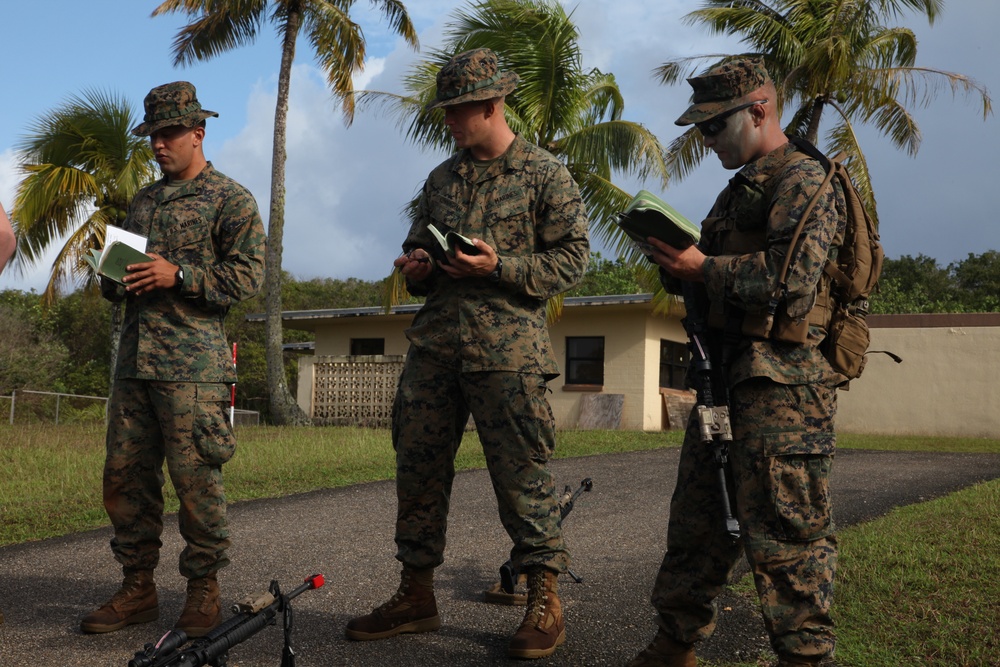 Lima 3/6 Marines conduct jungle warfare training during Guahan Shield