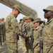 307th Engineer Battalion dons their combat patches