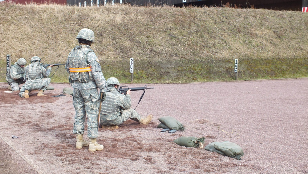 12th CAB soldiers start training again after re-deployment.