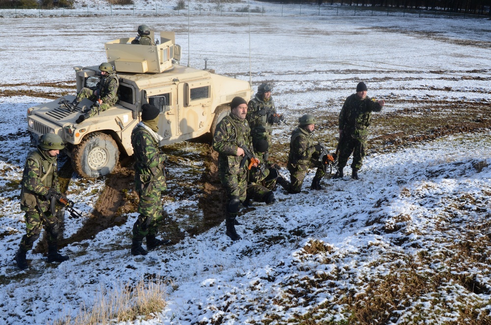 2nd Cavalry Regiment mission rehearsal exercise