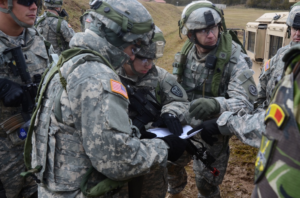 2nd Cavalry Regiment mission rehearsal exercise