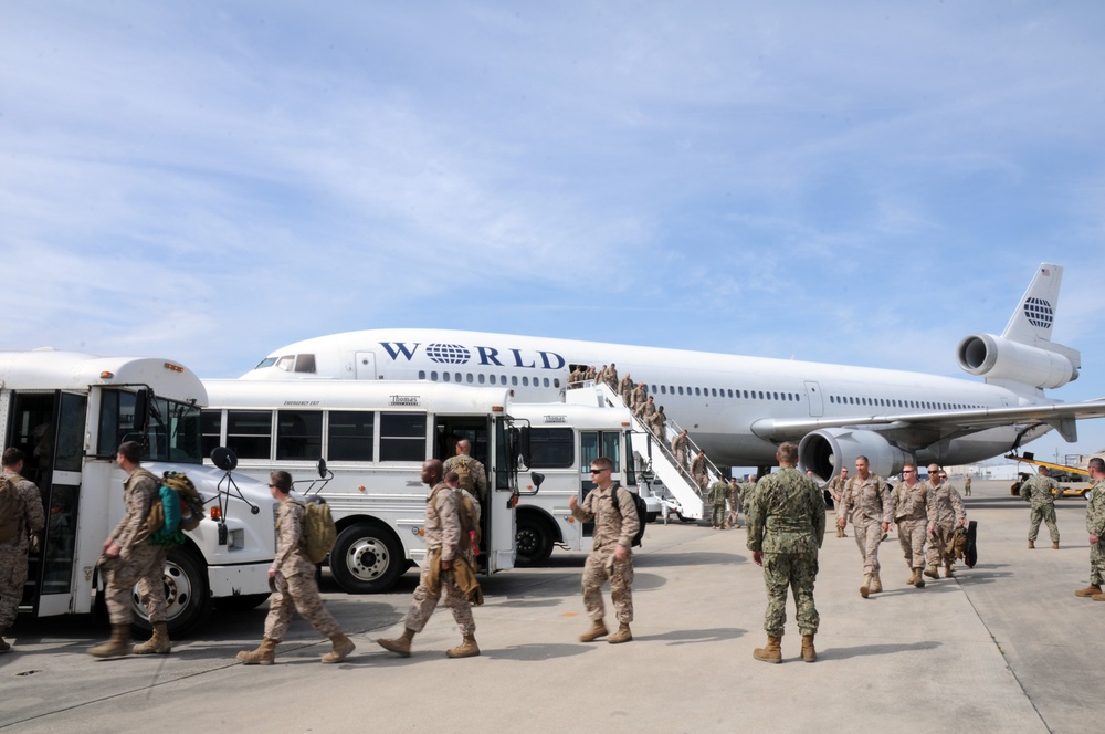 NMCB 133 returns home from Afghanistan