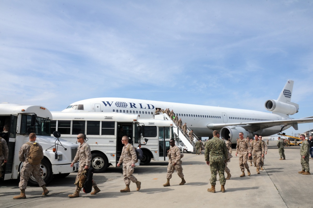 NMCB 133 returns home from Afghanistan