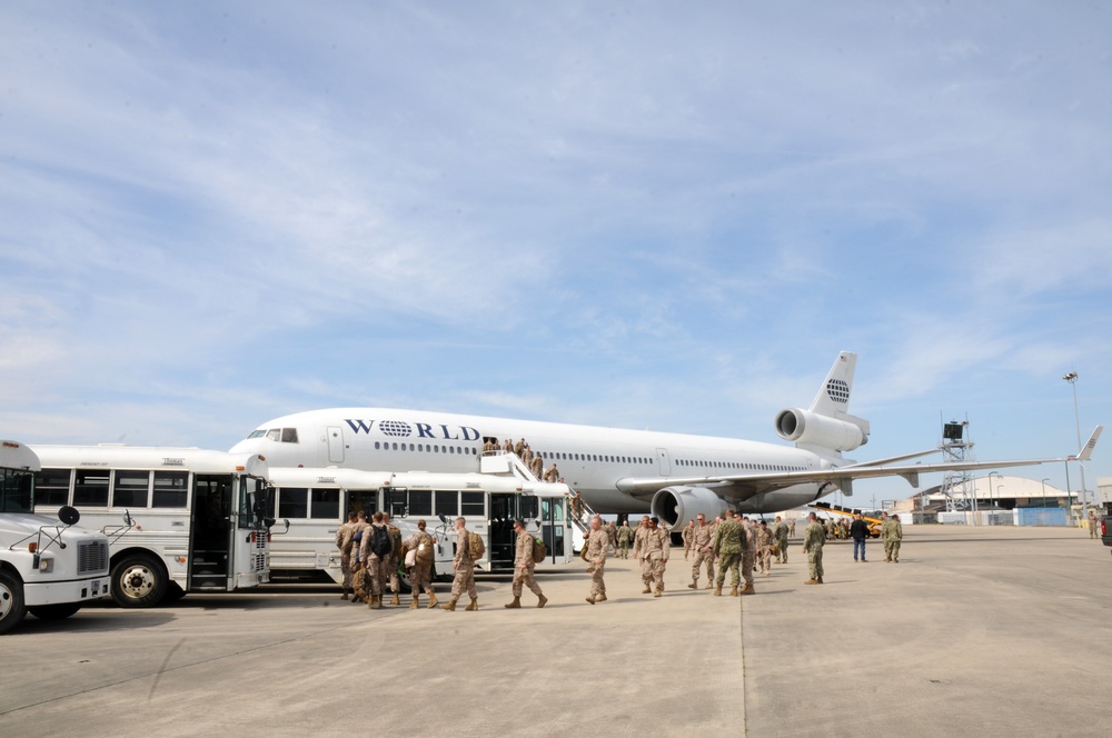 NMCB 133 returns home from Afghanistan