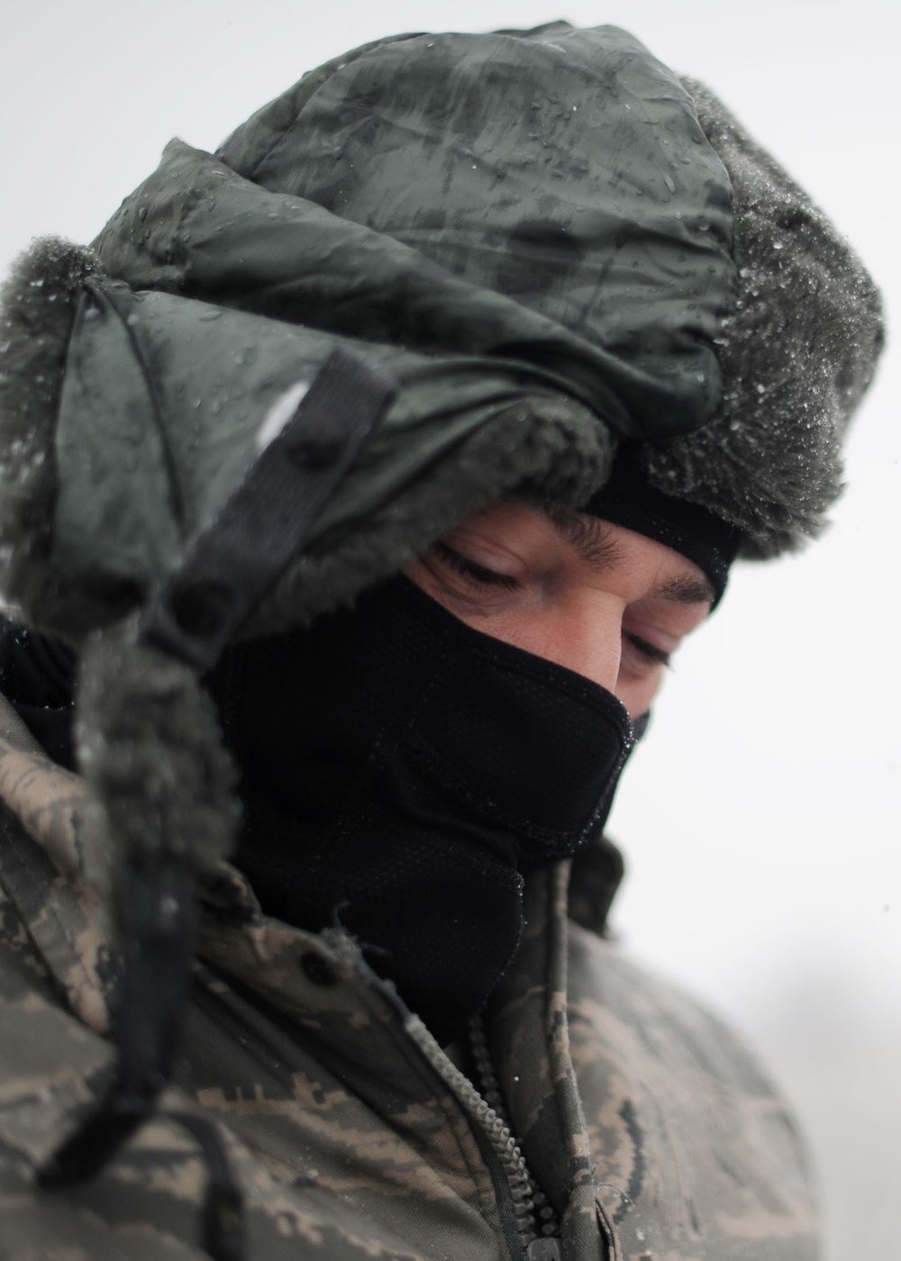 Spring snowfall at JBA