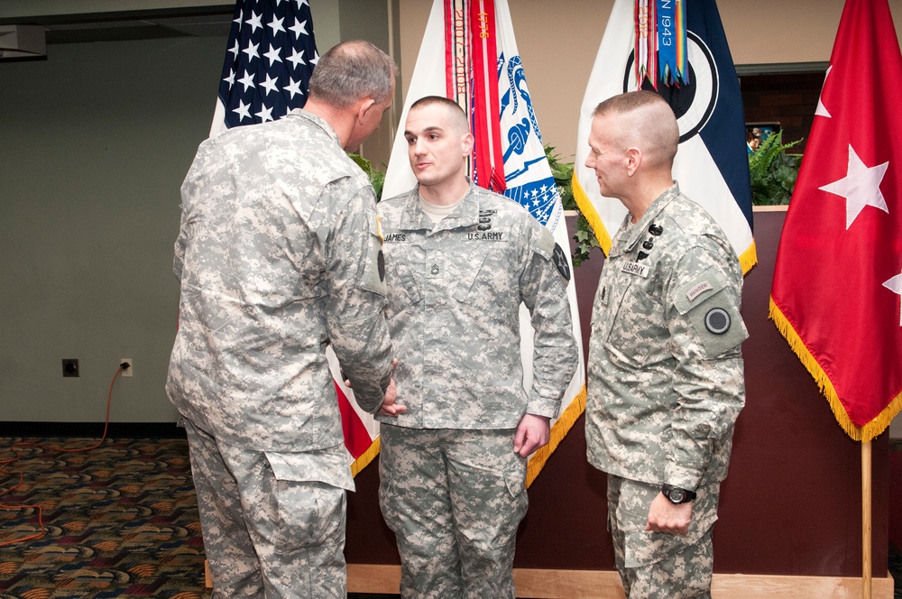 Tomahawks soldier recognized for his contribution to the 23rd Infantry Regiment