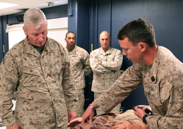 I MEF CG speaks at corpsmen graduation
