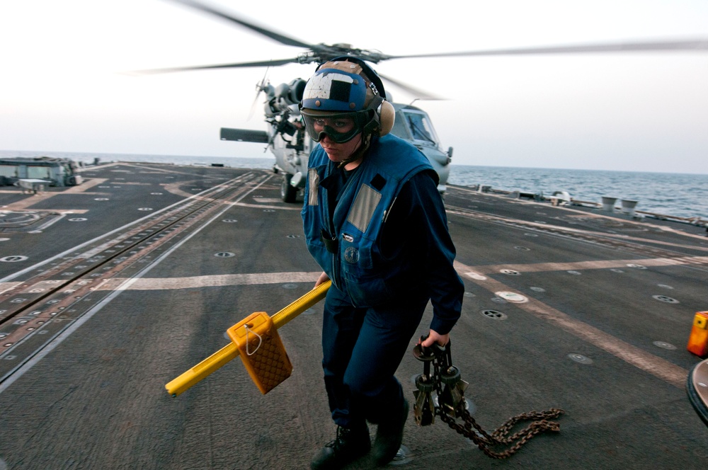 USS Winston S. Churchill action