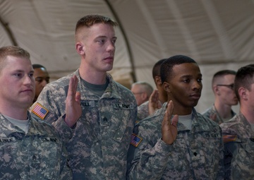 Combined efforts bring leadership course to deployed soldiers