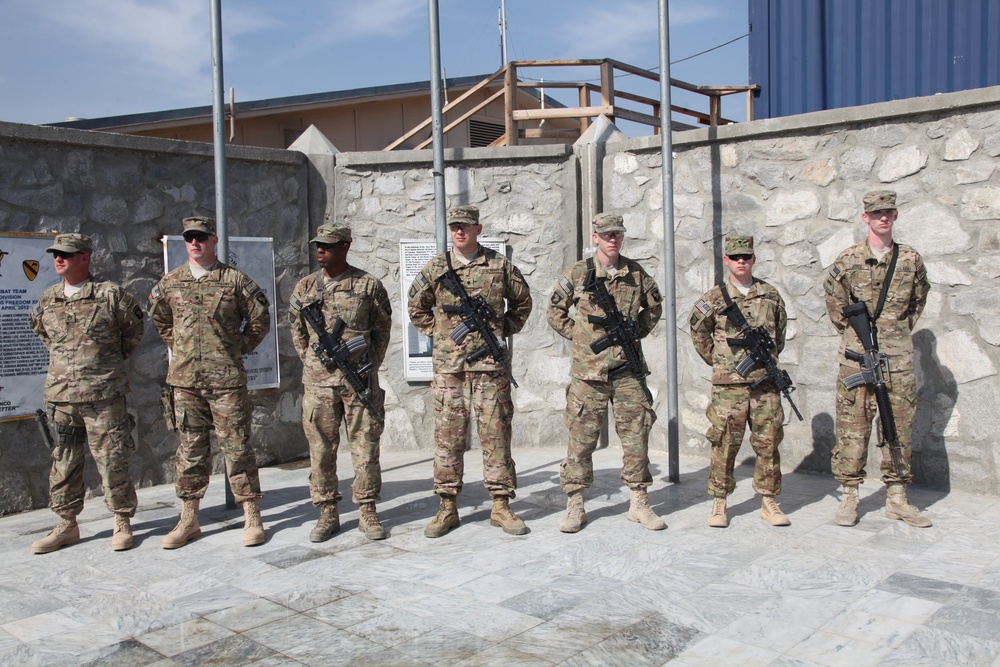 1st BCT, 101st Airborne Division awards ceremony