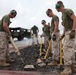 Marines conduct a pavement repair during Exercise Guahan Shield