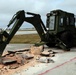 Marines conduct a pavement repair during Exercise Guahan Shield