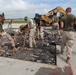 Marines conduct a pavement repair during Exercise Guahan Shield