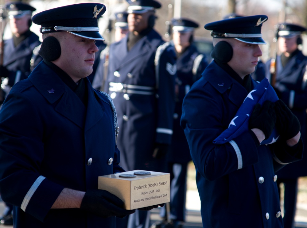 Maj. Gen. Frederick &quot;Boots&quot; Blesse funeral