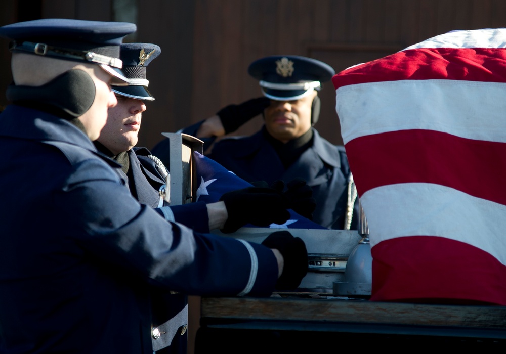 Maj. Gen. Frederick &quot;Boots&quot; Blesse funeral