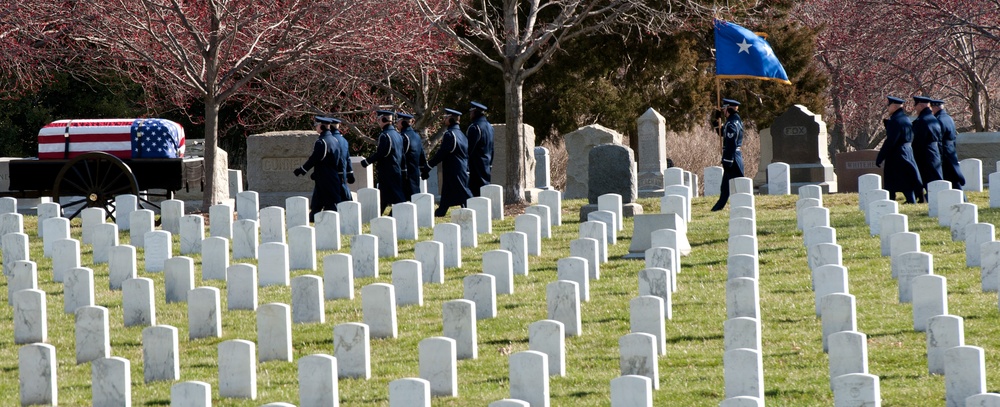 Maj. Gen. Frederick &quot;Boots&quot; Blesse funeral