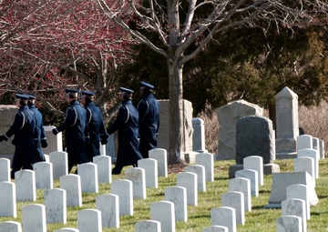Maj. Gen. Frederick "Boots" Blesse funeral