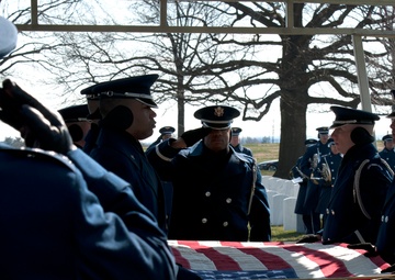 Maj. Gen. Frederick "Boots" Blesse funeral