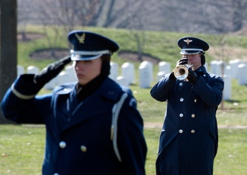 Maj. Gen. Frederick "Boots" Blesse funeral