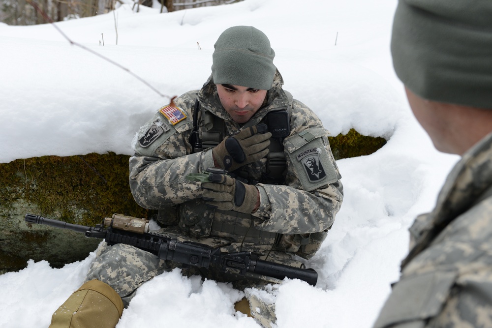 Scouts hone their reconnaissance skills