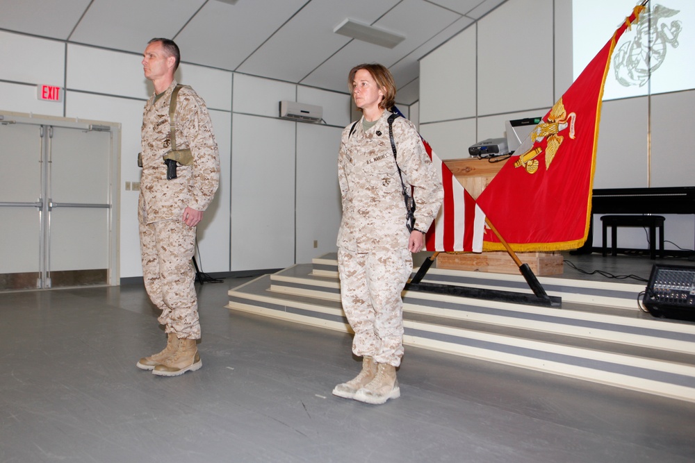 70th Anniversary of Women in the Marine Corps Ceremony