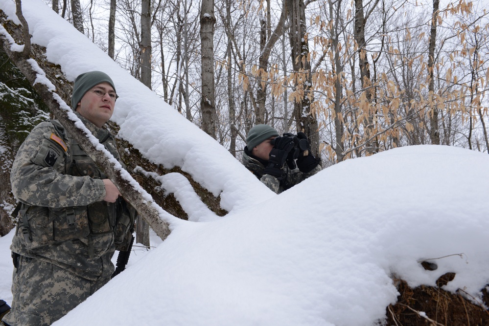 Scouts hone their reconnaissance skills