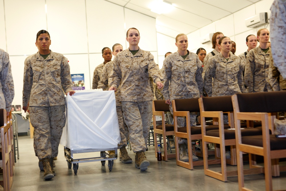 70th Anniversary of Women in the Marine Corps Ceremony