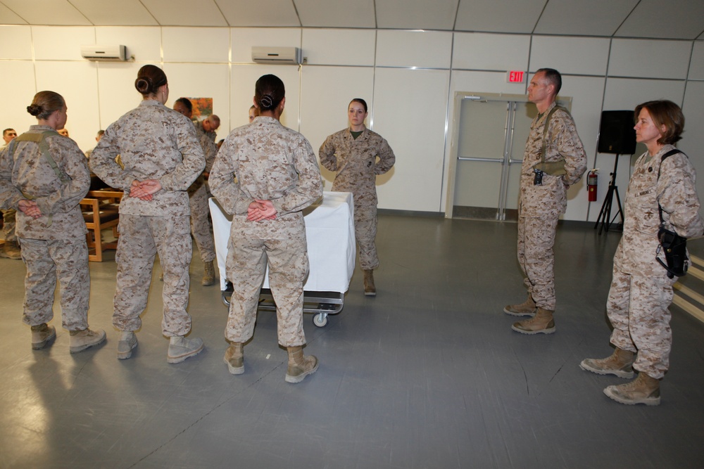 70th Anniversary of Women in the Marine Corps Ceremony