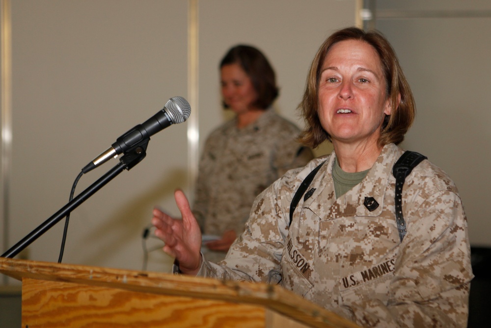 70th Anniversary of Women in the Marine Corps Ceremony