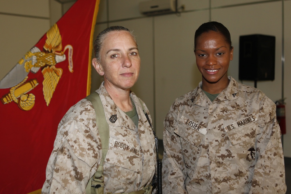 70th Anniversary of Women in the Marine Corps Ceremony