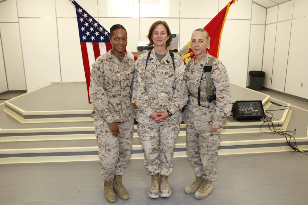 70th Anniversary of Women in the Marine Corps Ceremony