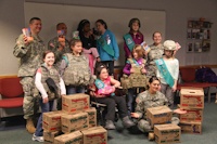 Girl Scouts visit 55th Signal Company (COMCAM)