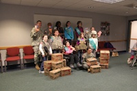 Girl Scouts visit 55th Signal Company (COMCAM)